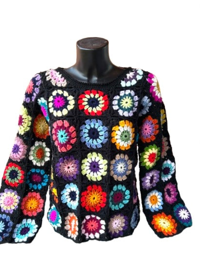 Pull en patchwork