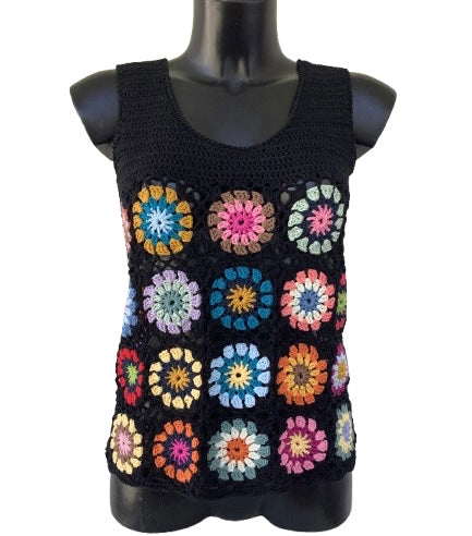 Débardeur au crochet