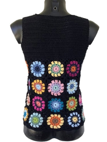 Débardeur au crochet