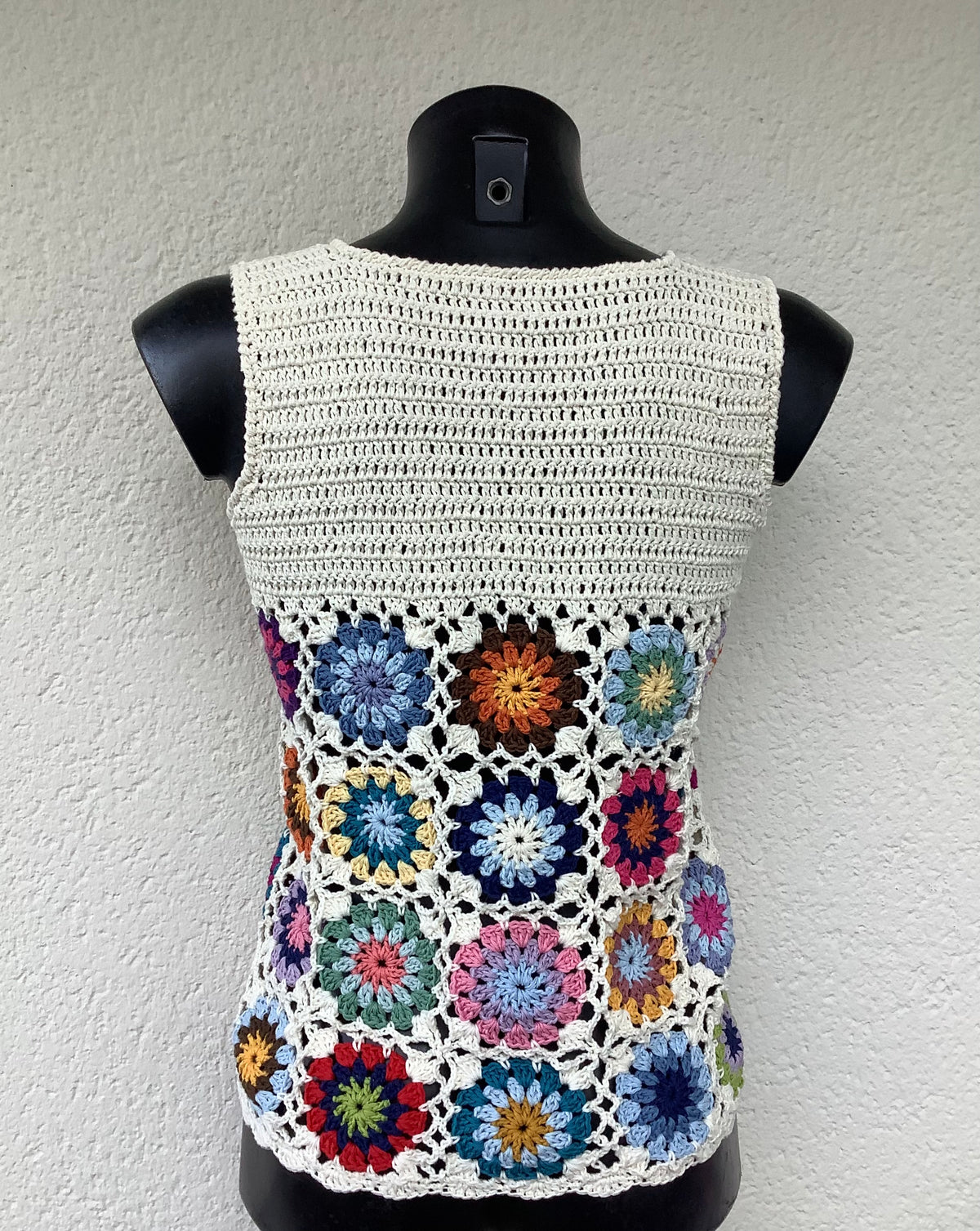 Débardeur au crochet