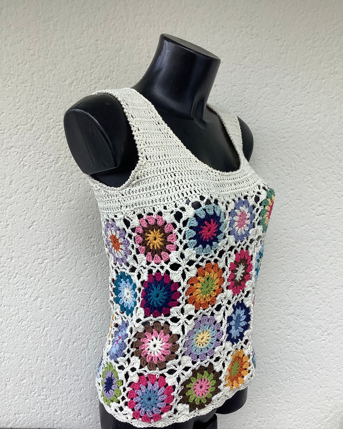Débardeur au crochet