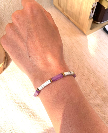 Bracelet Howlite