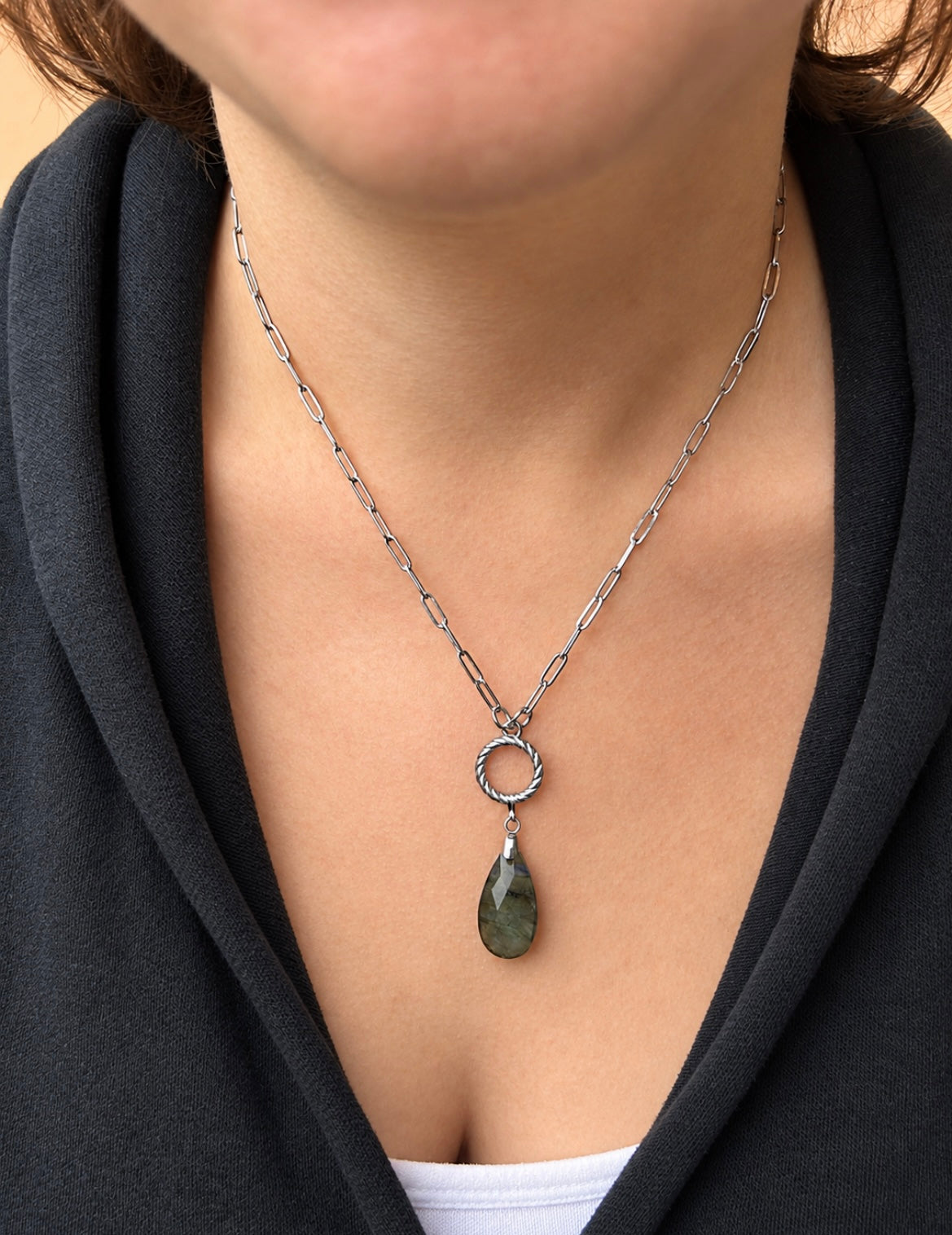 Collier chaîne & Goutte