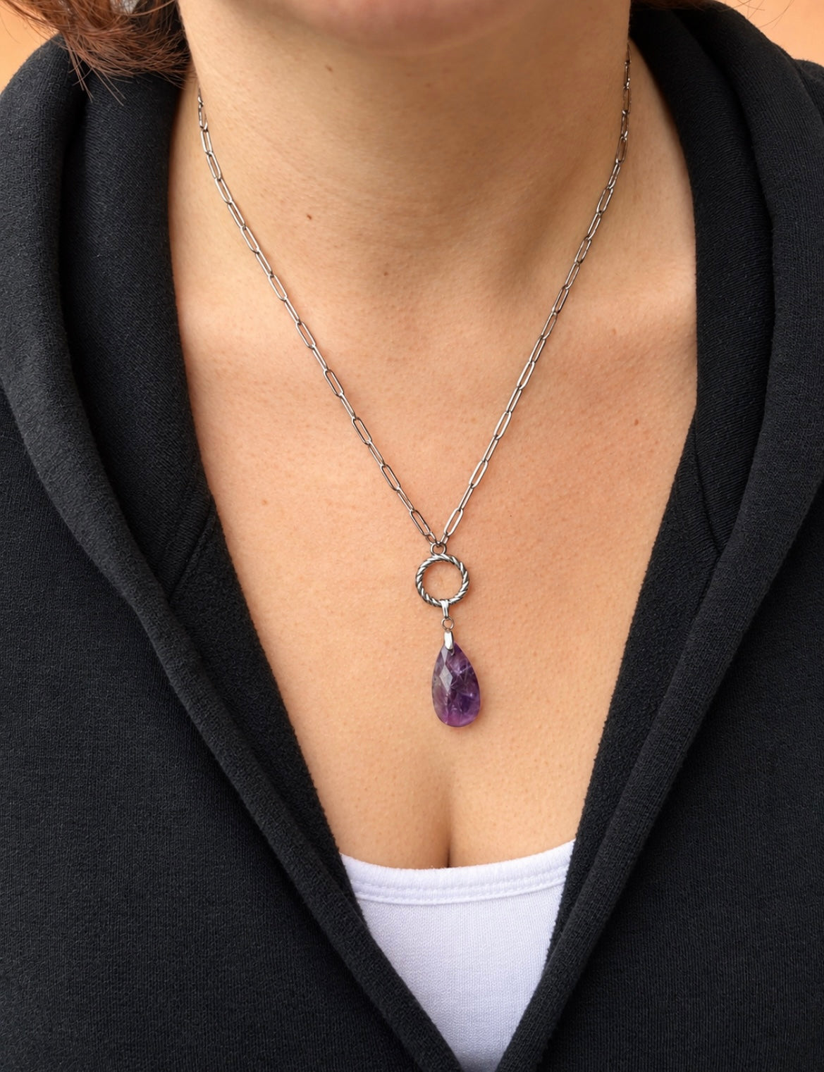 Collier chaîne & Goutte