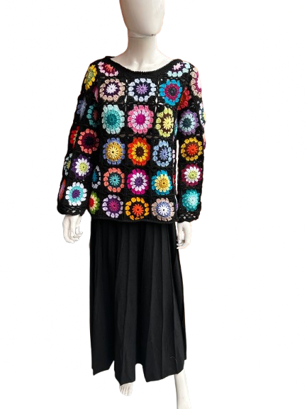 Pull en patchwork