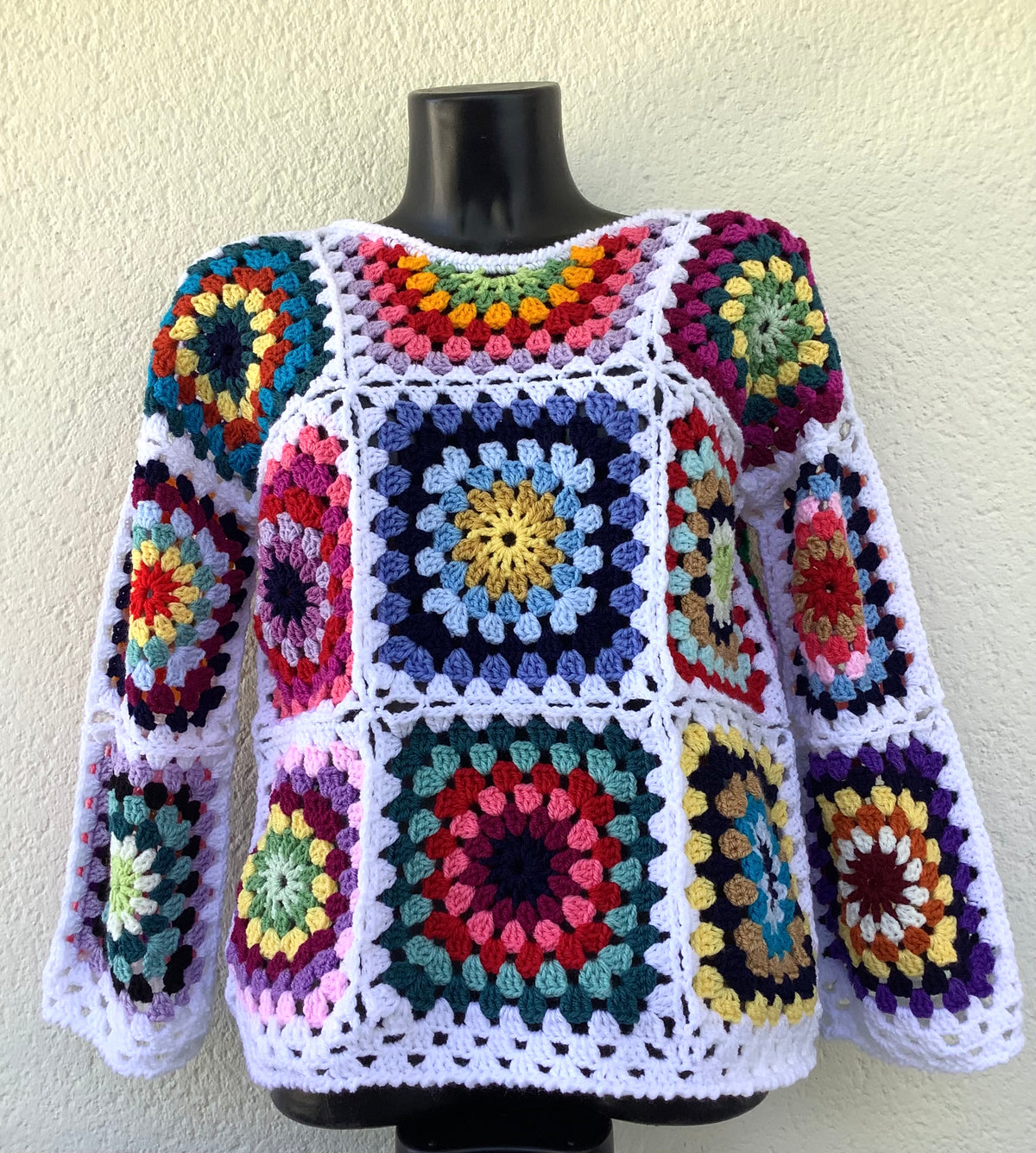 Pull en patchwork