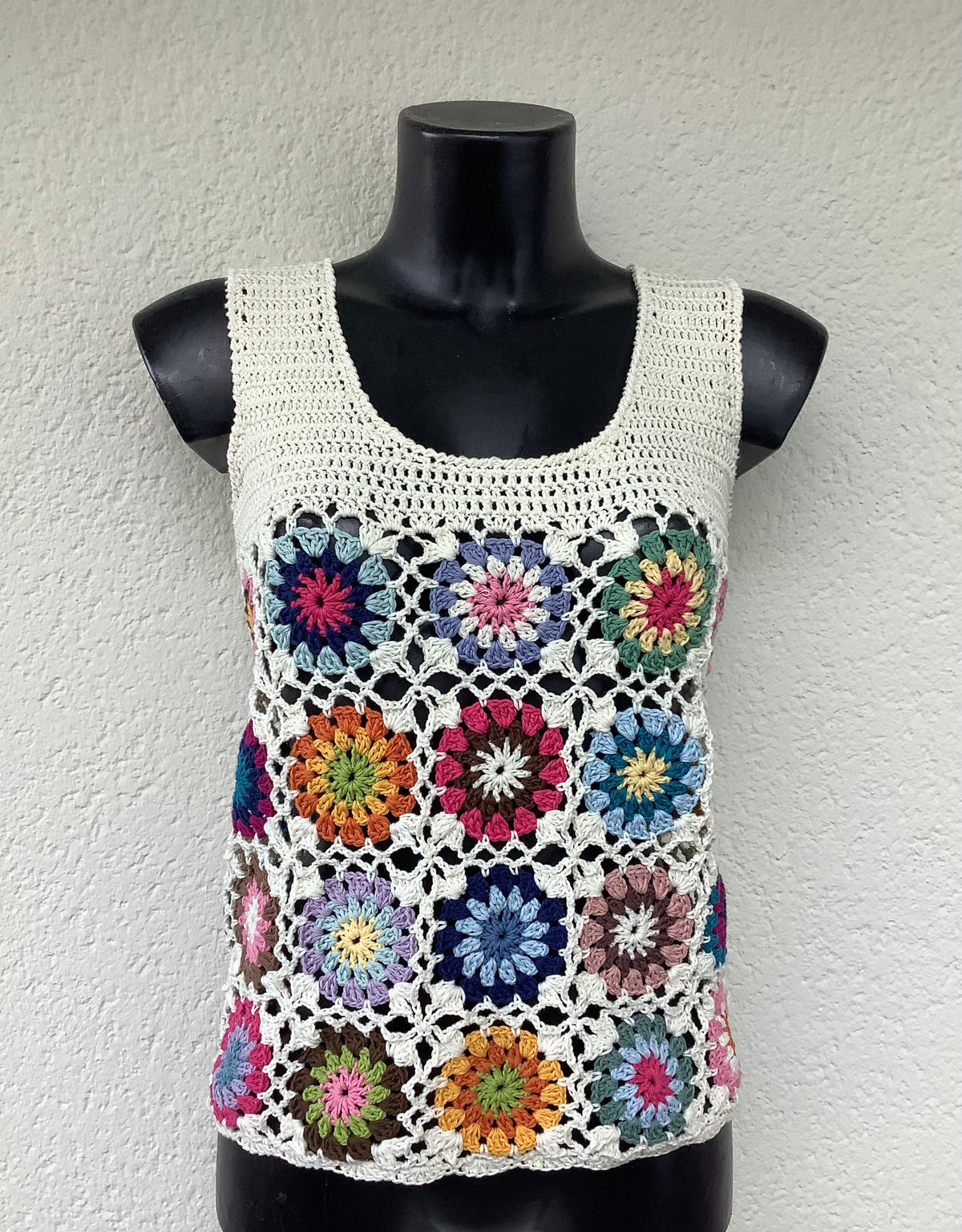 Débardeur au crochet