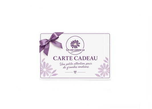 Carte Cadeau