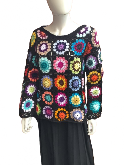 Pull en patchwork